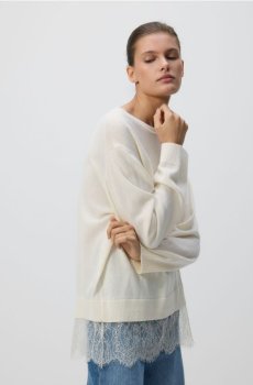 Reserved - Джемпер із додаванням вовни - нюдовий - 893IP-02X