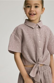 Reserved - Сорочка з паєтками - бежевий - 598IB-80X