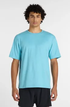 Мужская голубая футболка Sport Essentials Everyday Синий L New Balance MT61Y3U6AEB