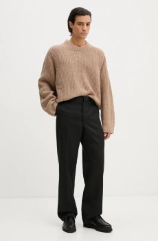 Брюки с примесью шерсти Won Hundred