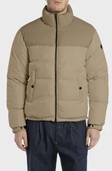 Мужская бежевая куртка Бежевый M Replay M8481 .000.85312