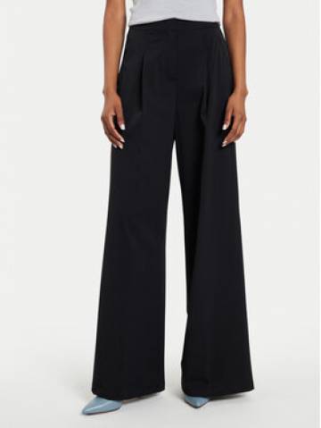 Max Mara Leisure Штани з тканини Bonn 2426786017 Чорний Relaxed Fit Max Mara Leisure Штани з тканини Bonn 2426786017 Чорний Relaxed Fit