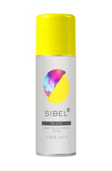 Цветной спрей для волос Sibel Hair Colour Spray Fluo Yellow, 125 мл