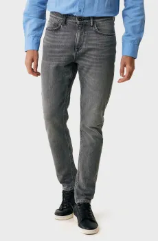 Мужские серые джинсы ADAM Jeans mid waist / tapered leg Серый 31-32 Mexx MF006200551M
