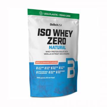 Протеин BioTech USA Iso Whey Zero Natural Ваниль и корица, в порошке, 1 кг Протеин BioTech USA Iso Whey Zero Natural Ваниль и корица, в порошке, 1 кг