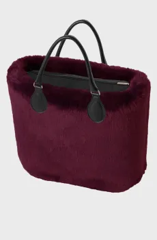 Женская бордовая сумка Classic Бордовый ONESIZE O bag CLASSIC00233