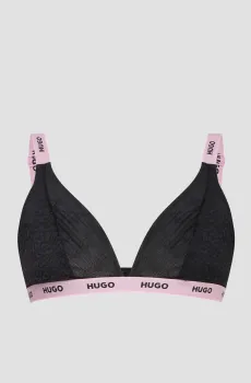 Женский черный бюстгальтер Черный XS HUGO 50508511;002