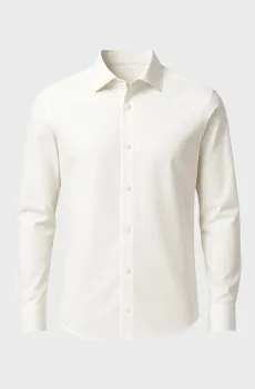 Мужская белая рубашка REG ESNTL Белый 42 Calvin Klein LV019EU001