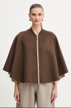 Двустороннее пончо с добавлением шерсти MAX&Co.