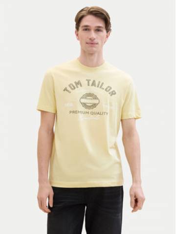 Tom Tailor Футболка 1037735 Жовтий Regular Fit Tom Tailor Футболка 1037735 Жовтий Regular Fit