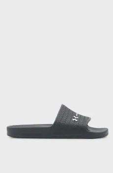 Мужские черные слайдеры UA ARMR SLIDE LITE-BLK Черный 9 Under Armour 6007528-001
