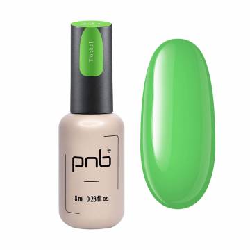 Гель-лак для ногтей PNB Gel Polish UV/LED 221 Тropical, 8 мл Гель-лак для ногтей PNB Gel Polish UV/LED 221 Тropical, 8 мл