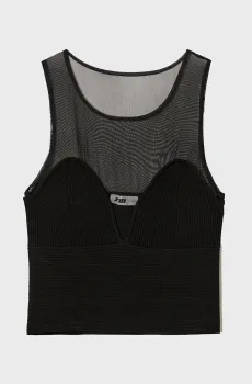 Женский черный топ Черный XS Tally Weijl SPUNYSHEBA
