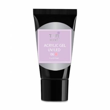 Акрил-гель для ногтей Tufi Profi Premium Acrylic Gel UV/LED, 06 Сакура, 15 г Акрил-гель для ногтей Tufi Profi Premium Acrylic Gel UV/LED, 06 Сакура, 15 г