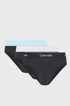 Мужские черные брифы (3 шт) HIP BRIEF Черный XXL Calvin Klein LV00NB4388