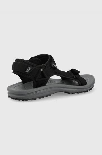 Сандалии Jack Wolfskin Wave Breaker мужские цвет чёрный Сандалии Jack Wolfskin Wave Breaker мужские цвет чёрный