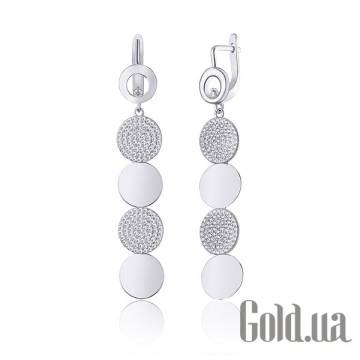 Серьги с подвесками Silvex925 Серьги с подвесками Silvex925