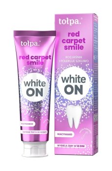 Отбеливающая зубная паста Tolpa White On Red Carpet Smile, 75 мл
