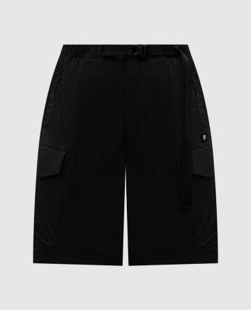 Черные шорты-карго RD-Common с поясом