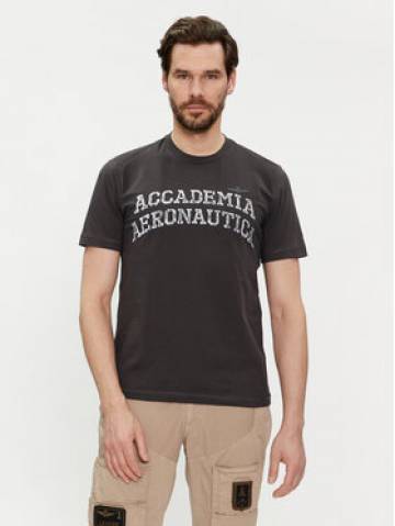 Aeronautica Militare Футболка 241TS2203J629 Чорний Regular Fit Aeronautica Militare Футболка 241TS2203J629 Чорний Regular Fit