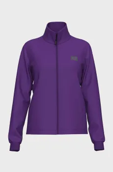 Женская фиолетовая спортивная кофта BRUSHED F/Z JACKET AS Фиолетовый M Arena 012478-900