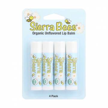 Набор бальзамов для губ Sierra Bees Без запаха, 4*4.25 г Набор бальзамов для губ Sierra Bees Без запаха, 4*4.25 г