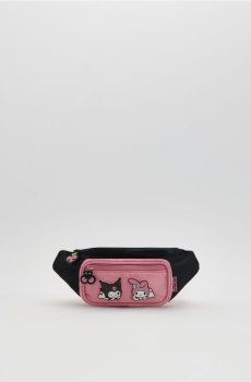 Reserved - Сумка-бананка Kuromi & My Melody - різнобарвний - 451GX-MLC