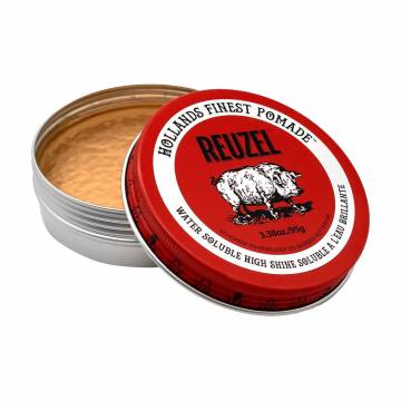 Помада для укладки волос Reuzel Red Pomade Water Soluble High Sheen, 95 г Помада для укладки волос Reuzel Red Pomade Water Soluble High Sheen, 95 г