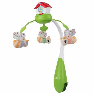 Мобіль-проєктор Chicco Бджолиний будиночок 3 в 1 (11080.00)