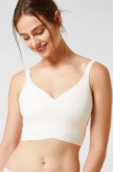 Женский белый брасьер  24 HOURS Белый M Etam 6528188