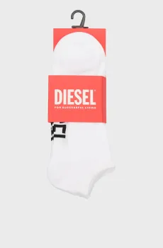 Мужские белые носки (3 пары) SKM-GOST Белый 35-38 Diesel 00SI8H 0IQAS