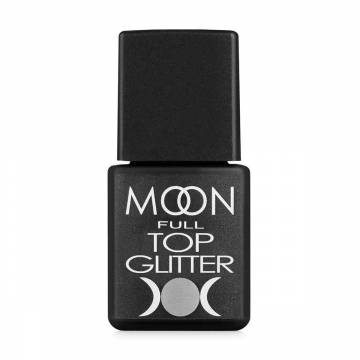 Топ для гель-лака Moon Full Top Glitter 01 Rainbow, 8 мл Топ для гель-лака Moon Full Top Glitter 01 Rainbow, 8 мл