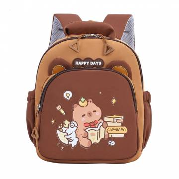 Детский рюкзак Little Cow Обучение с капибарой (25IMS011) Детский рюкзак Little Cow Обучение с капибарой (25IMS011)