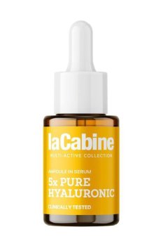 Концентрированная увлажняющая сыворотка для лица LaCabine 5x Pure Hyaluronic Ampoule In Serum с гиалуроновой кислотой, 10 мл
