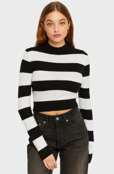 Женский джемпер в полоску Разноцветный M Tally Weijl SPUACDRIANA