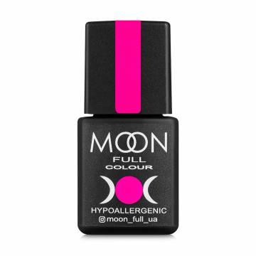 Гель-лак для ногтей Moon Full Color Hypoallergenic Gel Polish 239 яркая фуксия, 8 мл Гель-лак для ногтей Moon Full Color Hypoallergenic Gel Polish 239 яркая фуксия, 8 мл