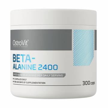 Бета-аланин OstroVit Beta-Alanine 2400 мг, 300 капсул Бета-аланин OstroVit Beta-Alanine 2400 мг, 300 капсул