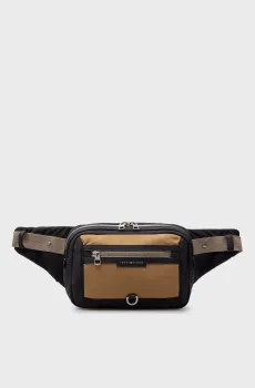Мужская черная поясная сумка TH PREMIUM NYLON CROSSBODY Черный ONESIZE Tommy Hilfiger AM0AM12501