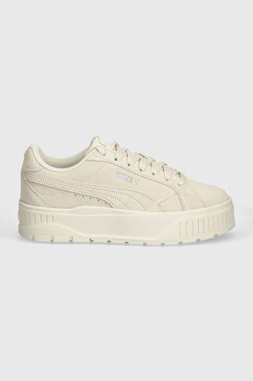 Замшевые кроссовки Puma Karmen II цвет бежевый 397457 Замшевые кроссовки Puma Karmen II цвет бежевый 397457