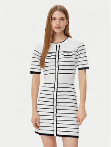 Morgan Трикотажна сукня 251-RMELIN Білий Regular Fit Morgan Трикотажна сукня 251-RMELIN Білий Regular Fit