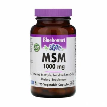 Метилсульфонилметан Bluebonnet Nutrition MSM 1000 мг, 120 капсул Метилсульфонилметан Bluebonnet Nutrition MSM 1000 мг, 120 капсул
