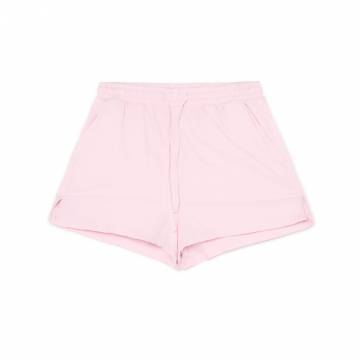 Cropp - Шорти з додаванням льону - пастельний рожевий Cropp - Шорти з додаванням льону - пастельний рожевий
