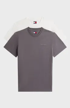 Мужская футболка (2 шт) SLIM LINEAR Разноцветный M Tommy Jeans DM0DM22316