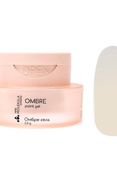 Омбре гель для ногтей Nails Molekula Professional Ombre Paint Gel, OP01 Powder, 2.5 г