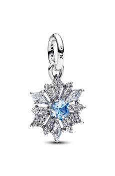 Намистина "Сніжинка" Крижане серце