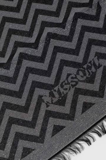 Шарф Missoni женский цвет серый узорный Шарф Missoni женский цвет серый узорный