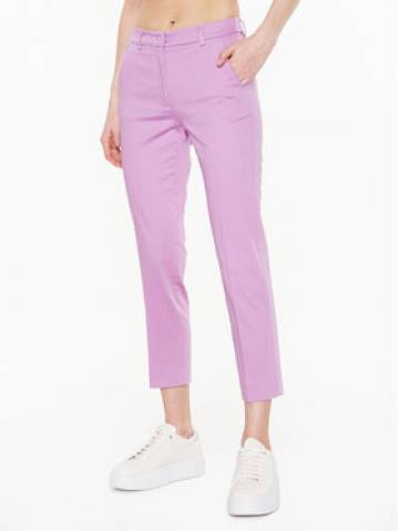 Weekend Max Mara Штани з тканини Gineceo 23513107 Фіолетовий Slim Fit Weekend Max Mara Штани з тканини Gineceo 23513107 Фіолетовий Slim Fit