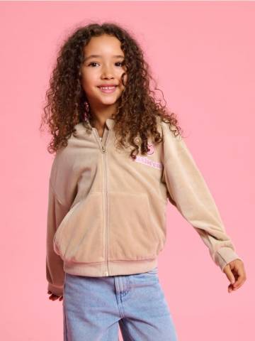 Худі з вишивкою Pusheen - кавовий