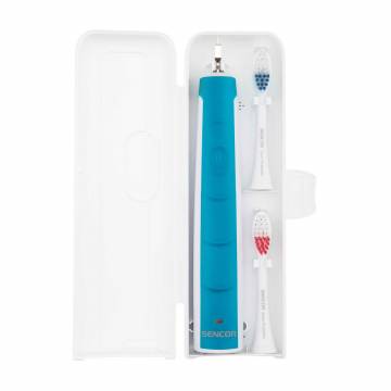 Зубная электрощетка Sencor Electric Sonic Toothbrush SOC 1102TQ бело-голубая, 1 шт Зубная электрощетка Sencor Electric Sonic Toothbrush SOC 1102TQ бело-голубая, 1 шт