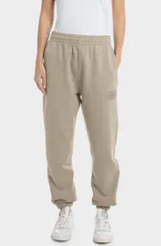 Женские бежевые спортивные брюки Бежевый M Replay W8086 .000.23614P